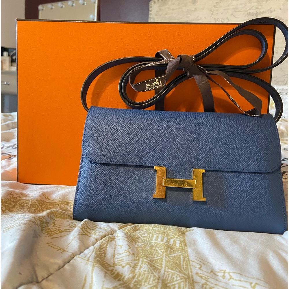 Hermes Constance long wallet